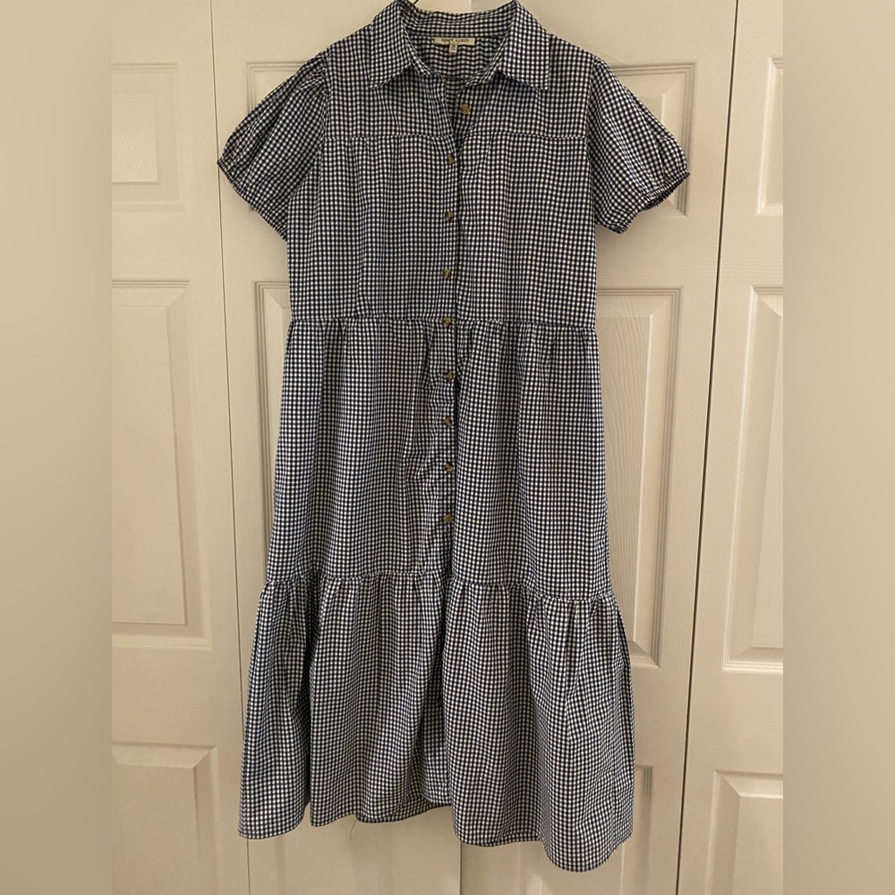NWOT Checkered Dress..
